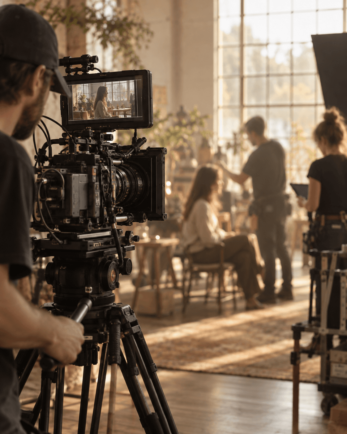 กล้องถ่ายทำในกองถ่าย